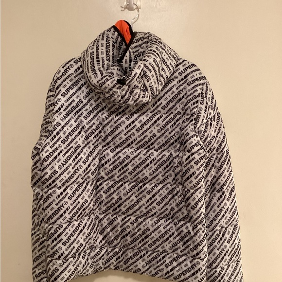 Superdry | White Street Line Puffer Coat - Men - Picture 7 of 15